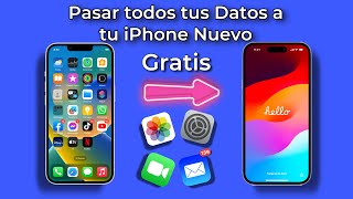 Cómo TRANSFERIR DATOS de iPhone viejo a tu iPhone Nuevo [upl. by Suired]