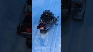 RC snowmobile [upl. by Hewes]