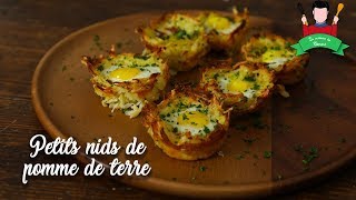 Recette  Pâques  petits nids de Pomme de terre [upl. by Ettellocin815]