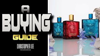 RANKING EVERY VERSACE EROS FRAGRANCE [upl. by Gorlicki]