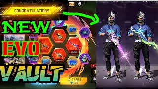 NEW EVO VAULT 50 OFF FIRST SPIN 😱 ONE SPIN TRICK💎  FREE FIRE [upl. by Pape]