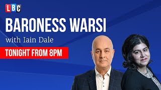 Iain Dale is joined by Baroness Warsi  Watch Again [upl. by Golightly]