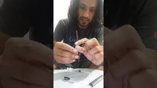 How to refill a disposable nanostix catridge with vape liquid [upl. by Arymat]