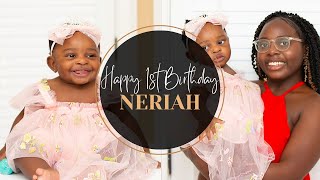 Neriahs 1st Birthday Party 2024 [upl. by Sapphera673]