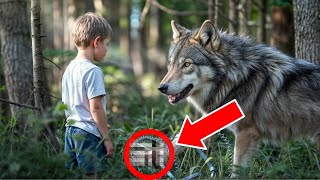 BOY TRIES TO SAVE WOLF WITH PAW TRAPPED IN A TRAP WHAT THE WOLF DID SHOCKED EVERYONE [upl. by Yenhpad]