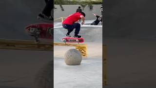 Nollie Bigspin heel flip battle 🛹🌪️ [upl. by Ellehcyar]