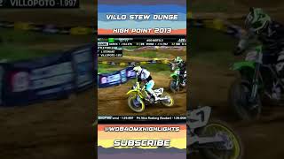 Villopoto vs Stewart vs Dungey High Point Motocross 2013 [upl. by Dillon]