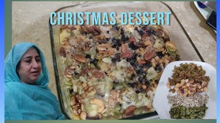 CHRISTMAS DESSERT ll Cook with Sherani [upl. by Audwin]