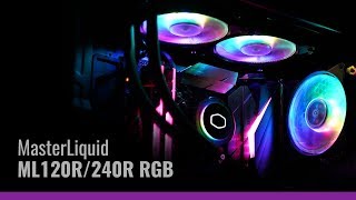 Cooler Master ML240 Mirror AIO Installation Guide [upl. by Longwood]