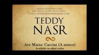 Instrumental  Karaoke  Ave Maria Caccini DEMO  Teddy NASR [upl. by Dong]