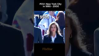 POV New York City Through the Ages  1890 vs 2000  USA Evolution shorts [upl. by Eux753]