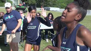 Neuse River vs Zebulon Middle Track Meet 2024 [upl. by Htebilil]