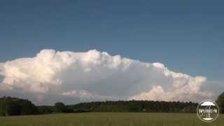 Timelapse des orages 13 mai 2015 [upl. by Olegnaleahcim]