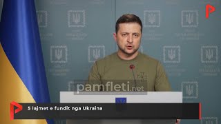 5 lajmet e fundit nga Ukraina [upl. by Repmek361]