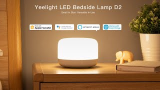 Yeelight LED BEDSIDE LAMP D2 Full Review [upl. by Kozloski]