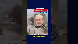 Dado de baja comandante de Hezbollah por fuerzas de seguridad israeli noticias shorts [upl. by Eihpos789]