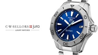 TAG Heuer  Unboxing the BRAND NEW Aquaracer Solargraph  Jura Watches [upl. by Guss]