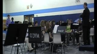 Mark Williams Torero performed by WACO JR High Concert Band [upl. by Entruoc]