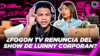 FOGON TV SE VA DEL SHOW DE LUINNY CORPORAN ¿PA JESSICA O EDIFICIO ROJO [upl. by Nirmak]