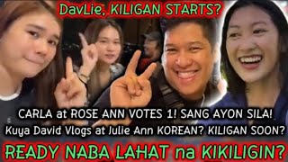 WOW Carla at Rose Ann SANG AYON Sila VOTES 1 Para Kay Kuya David at Korean GIRL NAKAKAKILIG TO [upl. by Monetta]