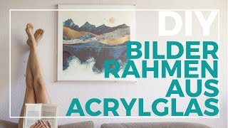 Wochenkalender und Bilderrahmen aus Acrylglas  DIY  Jelena Weber [upl. by Laehcim617]