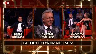 Winnaar van de Gouden Televizier Ring 9 okt 2019 [upl. by Anilem]