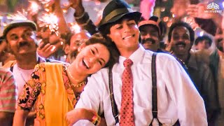 Raju Ban Gaya Gentelmen  Title Song   Raju Ban Gaya Gentleman 1992  Shahrukh Khan Juhi Chawla [upl. by Hahsi518]