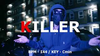 FREE Drill Type Beat quotKILLERquot x UK Drill Type Beat [upl. by Jazmin]