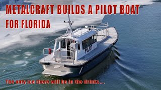 Metalcraft Marine sends a Pilot Boat to Florida 4K [upl. by Nylimaj152]