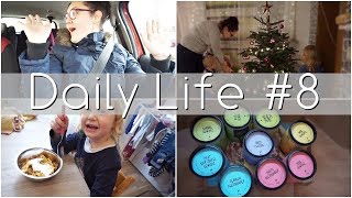 Vlog 8  2 Tage mit uns  Weihnachtsbaum Lieferung amp schmücken🎄🎁 Eskalation bei Autoparty 🎉🤣 [upl. by Onitram]