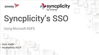 Syncplicity SSO configuration on Microsoft ADFS [upl. by Ailelc]