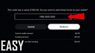 How to Redeem PSN CODES in 60 seconds 2023 Working [upl. by Anaya345]