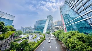 Gurgaon City HaryanaCyber City GurgaonDLF Cyber City GurgaonCyber Hub GurgaonDLF Cyber City [upl. by Annaya]