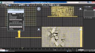 3ds Max Tutorial  Bullets and Destruction [upl. by Halil]