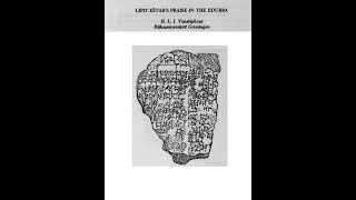 Lipit  Esters Praise in The Edubba books cuneiform [upl. by Mohl]