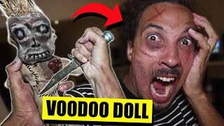 Something TERRIFYING Happened When I Used This VOODOO DOLL at 3AM [upl. by Hezekiah]