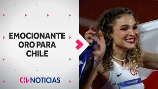 ¡EMOCIONANTE ORO PARA CHILE Martina Weil lo dio todo en los 400 metros en Santiago 2023 [upl. by Abramson]