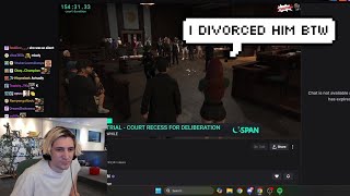 xQc Reacts to GTA RP Clips Cheating Aging like Milk [upl. by Lexine]