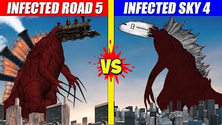 Infected Road 5 TR56 vs Infected Sky 4 B78 [upl. by Erual631]