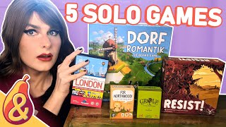 5 Solo Games Reviewed in 5 Minutes [upl. by Alonso]