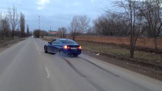 BMW M5 F10 burnout and acceleration [upl. by Holman]