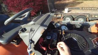 Riding mower wont crank electrical troubleshooting repair [upl. by Aw]