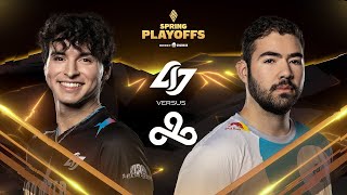 C9 vs CLG  LCS Spring Playoffs  Upper Bracket Semifinals  Game 2 2023 [upl. by Lynnelle]