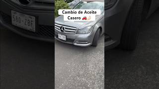 Cambio de aceite casero 🚗🤌🏻 turorial autos diy servicio cambiodeaceite [upl. by Tadashi]