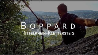 Der Mittelrhein Klettersteig in Boppard  Dokumentation [upl. by Eelyak]