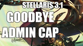 Stellaris  Admin Cap is getting Reworked Also Zombie Space Monsters ft Daniel Moregård [upl. by Aicirtak]