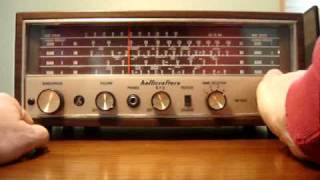 HALLICRAFTERS SHORTWAVE RADIO WR600 S120 [upl. by Braynard837]