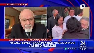 Alberto Fujimori Fiscalía investiga presuntas irregularidades en pensión vitalicia a expresidente [upl. by Tristis]