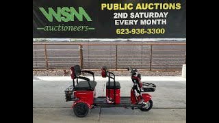 2024 Meco M3 Electric Cart For Virtual Auction April 13th 2024 [upl. by Mireielle]