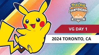 VG Day 1  2024 Pokémon Toronto Regional Championships [upl. by Adela]